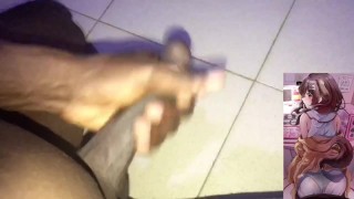 YOUTUBER TONIKZALEX STROKING BBC MOANS, TALKS DIRTY & CUMS HUGE LOAD CUM INSIDE CARTOON 