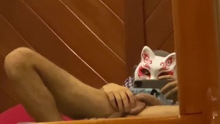 Multiple perspectives masturbation in bed