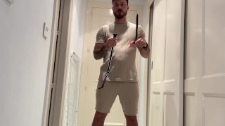 Pup play - boyfriend transformed to pup cuckold