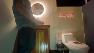 Artistic Masturbation, Moon and Candles