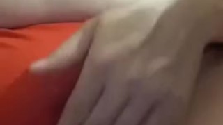 Sexy milf teasing daddy with a video while he was at work
