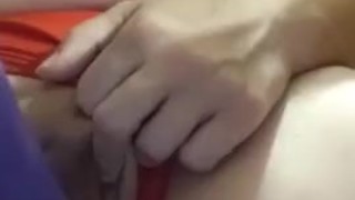 Sexy milf teasing daddy with a video while he was at work