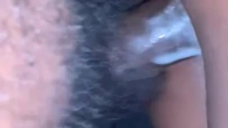 Wet Creampie Tight Pussy Fucking a Big Dick 