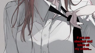 Hentai JOI - You are Makima's pet (CBT, CEI, FEMDOM, Pet Play)