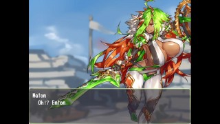 Drink Bar Maid Cg + final teniendo sexo con una hermosa morena de grandes pechos