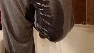 Pissing Ejaculation Cumpolition