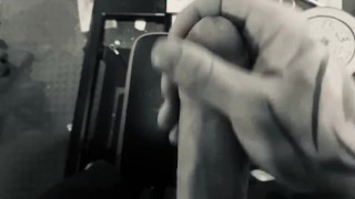 Workout masturbating