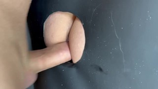 Gloryhole creampie