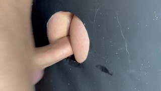 Gloryhole creampie