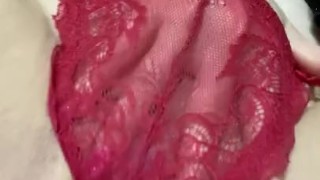 My slut showed her current holes before the date