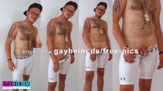 Dupla penetração fisting jovem de 18 anos magro alemão sem pêlos twink gay