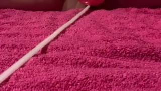 Chubby FTM Trans takes small knot [CREAMPIE]