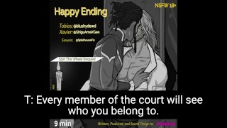 Prince and Knight Celebrate their wedding night