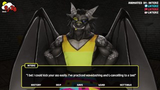 Nighdruth/Interz Blowjob Muscle Growth Hyper Animation