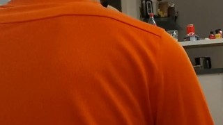 Doppelpenetration mit XXL großen Schwanz in deutschen Twink School College Boy mit Fist and Fuck