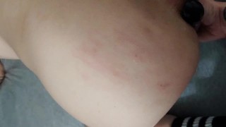 Finances pegging warm up and a little BDSM