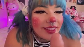 Clown Gives Step Bro Head