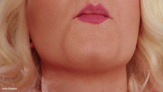 ASMR mukbang latex eating video - in braces