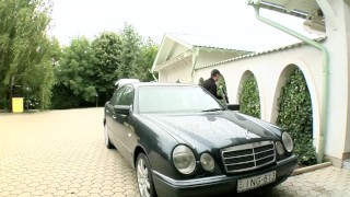 Cecilia Vega EURO Amazing Anal Creampie with Mugur & Nick Lang Double Penetration Outdoor Teaser#1