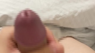 21歳大学生ひとりエッチで精液が飛んじゃった