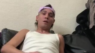 Horny Boy Creamy Cum Through Underwear 
