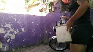 rico la adrenalina de follar al aire libre