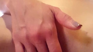 Rubbing my Tight and Wet Pussy before sex😋 solo female