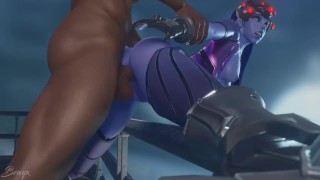 Widowmaker on a Skyscaper Anal