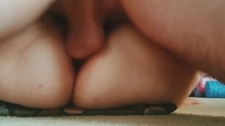 Finally got my co worker to fuck me. Maybe left time he will clean me up? 