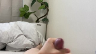 １人えっちして精液が飛んじゃった 21歳大学生