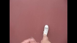 naked handjob ride in the street and at the station