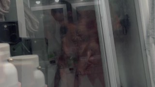 Careless Stepdad Left The Bathroom Door Cracked Again…