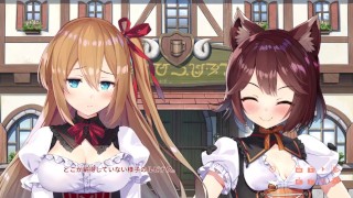 【R18エロゲー 異世界酒場のセクステット2動画3】ベロニカがモンスターに捕まってパンツ丸出しのエッチな展開になってしまう・・(巨乳ファンタジーエロゲー 実況プレイ動画 Hentai game)