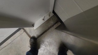 Parking lot piss