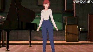 Fucking Makima from Chainsaw Man Until Creampie - Anime Hentai 3d Uncensored