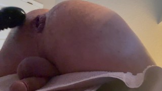 GAPING BISEXUAL 💜 CLUB READY FEMBOY. ANAL SLUT GAPE TRAINING