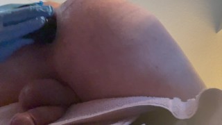 GAPING BISEXUAL 💜 CLUB READY FEMBOY. ANAL SLUT GAPE TRAINING