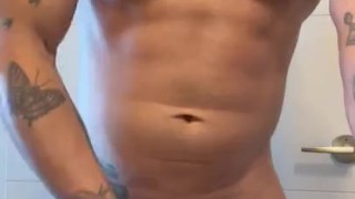 Brock banks edging shooting huge load 