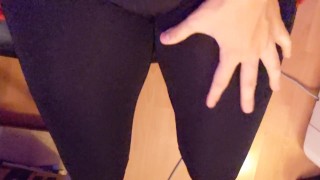 French Femboy DamnOspin: POV thick thighs squish and slap ~ 2/2