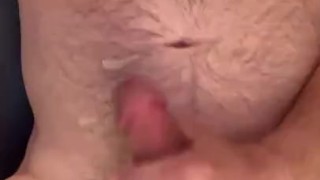 Hairy Daddy Tighty Whities Jerk Off & Cum