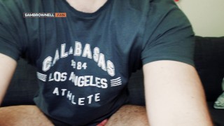 College Boy Shows off Big Soft Cock