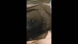 Jerk before work - Big Load at the end