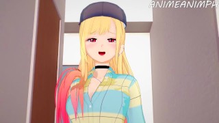 Fucking Marin Kitagawa from My Dress Up Darling Until Creampie - Anime Hentai 3d Compilation