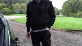 In Germany people don’t care, when you bust a nut on the roadside.