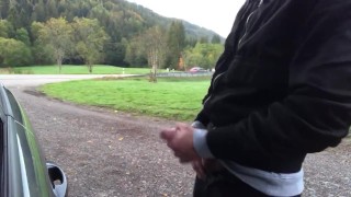 In Germany people don’t care, when you bust a nut on the roadside.