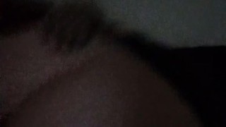 Shhhh. They'll hear! Cc company downstairs while hotwife PnpPawg Sunshyne rides TexasBWC!