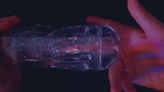 ASMRの練習　声と指の挿入音