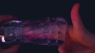 ASMRの練習　声と指の挿入音