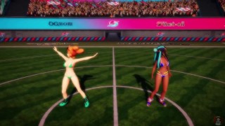 MMD Pokemon Sonia x Nessa Otsukimi Recital