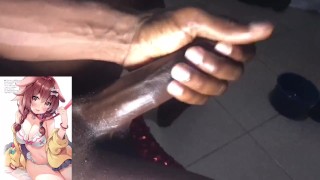 ANIME CUTIE TONIKZALEX STROKING BBC MOANS, TALKS DIRTY & CUMS HUGE LOAD CUM INSIDE CARTOON GAMER GAM